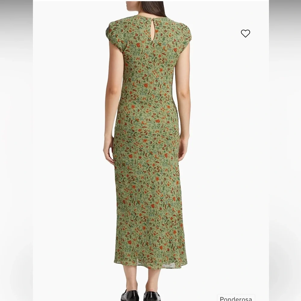 Reformation Leana Floral Georgette Midi-Dress - Picture 4 of 6